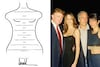Publican dibujo de mujer desnuda que supuestamente Trump le regaló al pederasta Epstein de cumpleaños