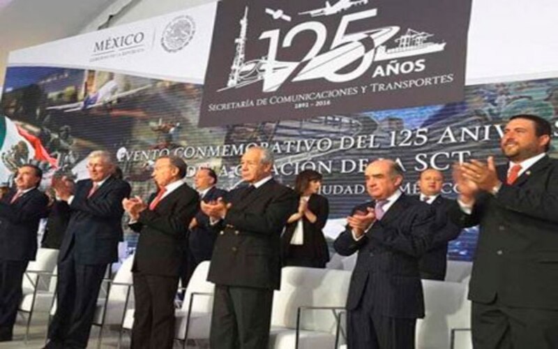 Evento conmemorativo del 125 Aniversario de la Secretaría de Comunicaciones y Transportes.