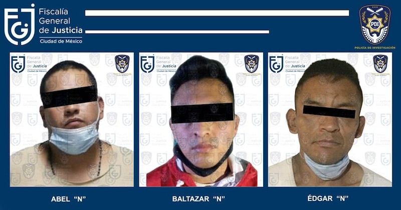 Title: Detienen a tres presuntos integrantes de “Los Rodolfos” en la Ciudad de México