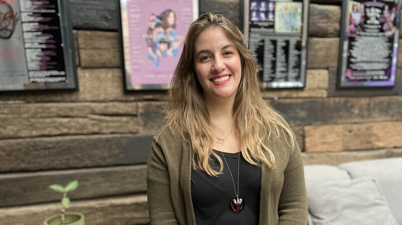 La mujer que sonríe