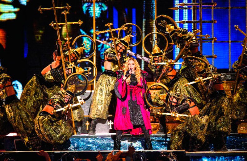 Madonna en concierto