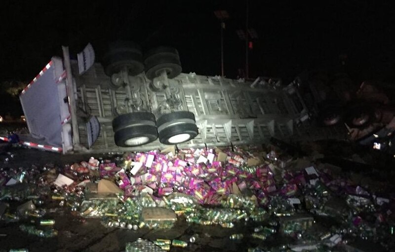 Accidente de camión