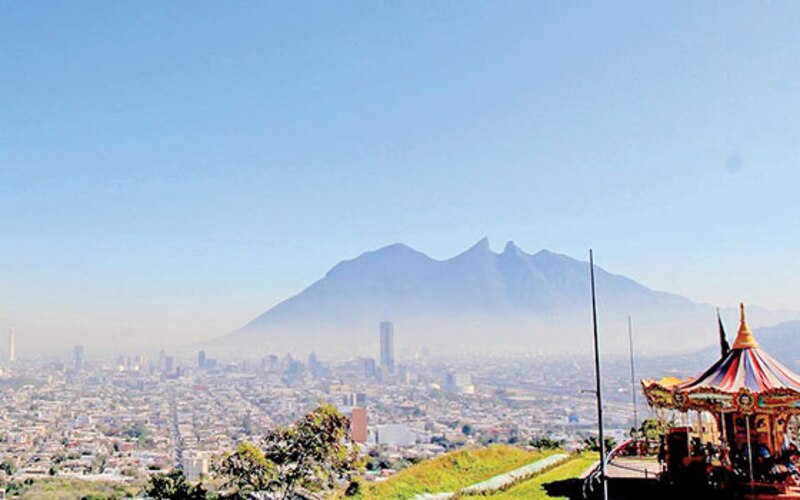 Ciudad de México desde el Cerro de la Silla