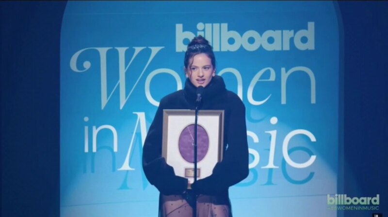 Rosalía recibe el premio a la Mujer del Año de Billboard