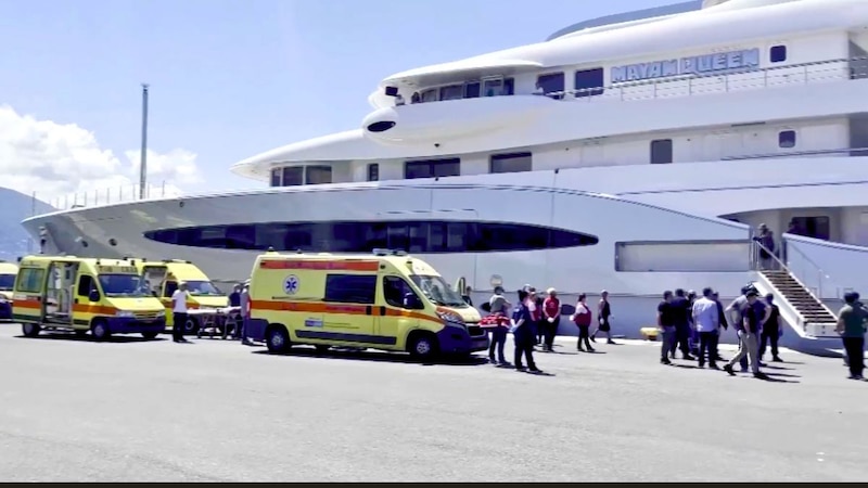 Accidente en un yate deja varios heridos