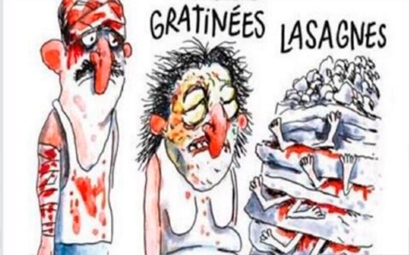 Lasaña de carne humana