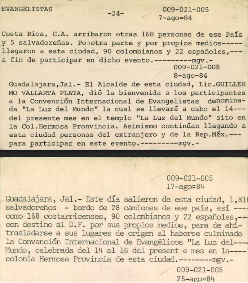 Los archivos secretos de La Luz del Mundo