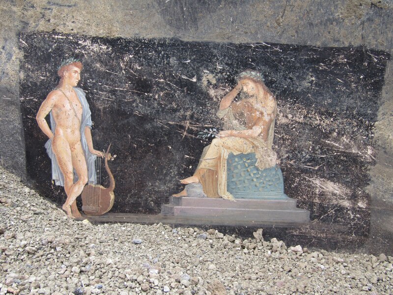 Pintura mural de Pompeya