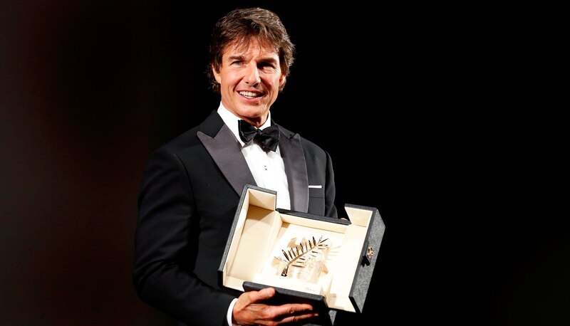 Tom Cruise recibe la Palma de Oro en el Festival de Cine de Cannes