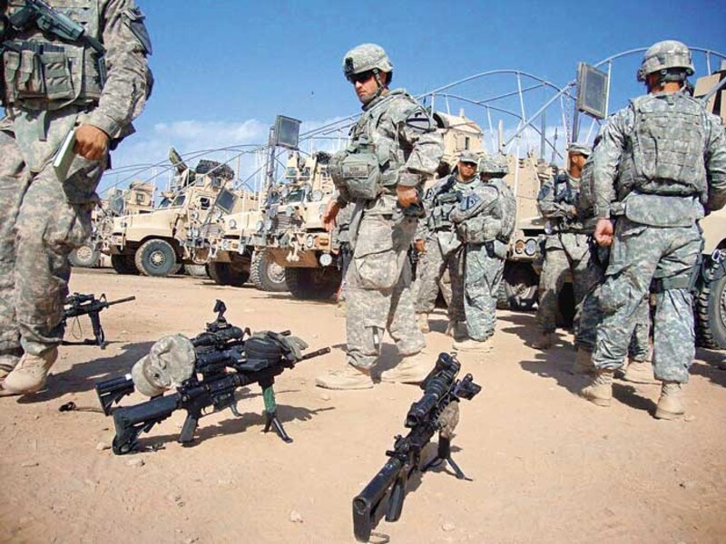 Soldados estadounidenses en Irak