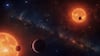 Hallan un sistema con dos estrellas y planetas de tipo terrestre que orbitan entre ambas