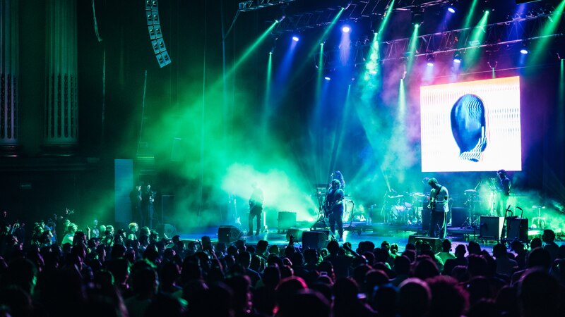 Concierto de música en vivo