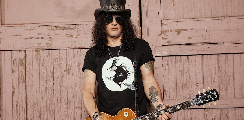 Slash, el guitarrista de Guns N' Roses, en una nueva imagen promocional
