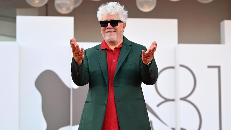 El director Pedro Almodóvar en el Festival de Cine de Venecia