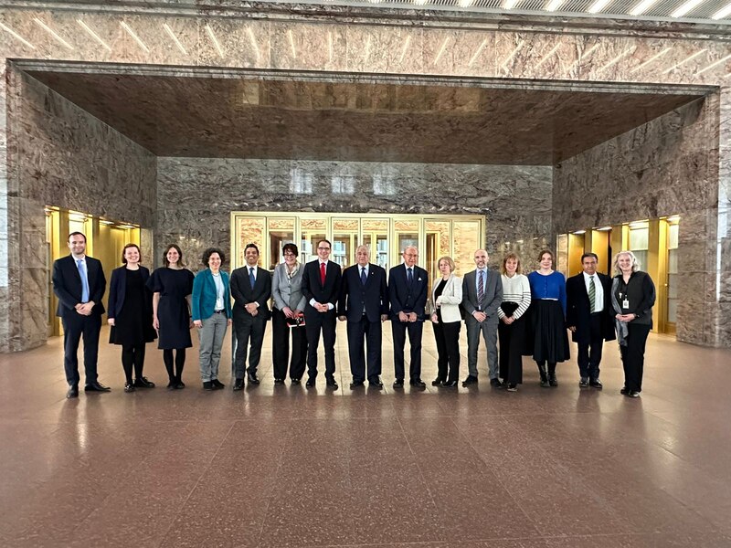 Reunión de trabajo en la sede de la Secretaría de Relaciones Exteriores