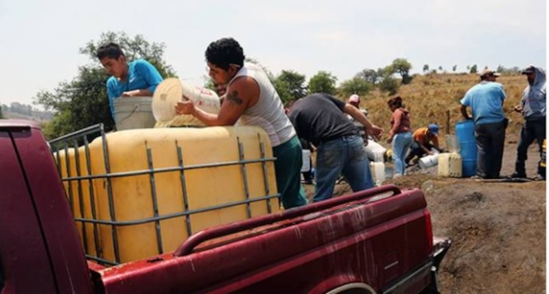 La escasez de agua en México