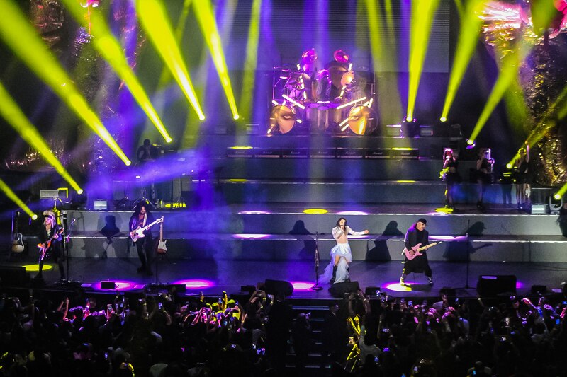 Concierto de la banda Evanescence