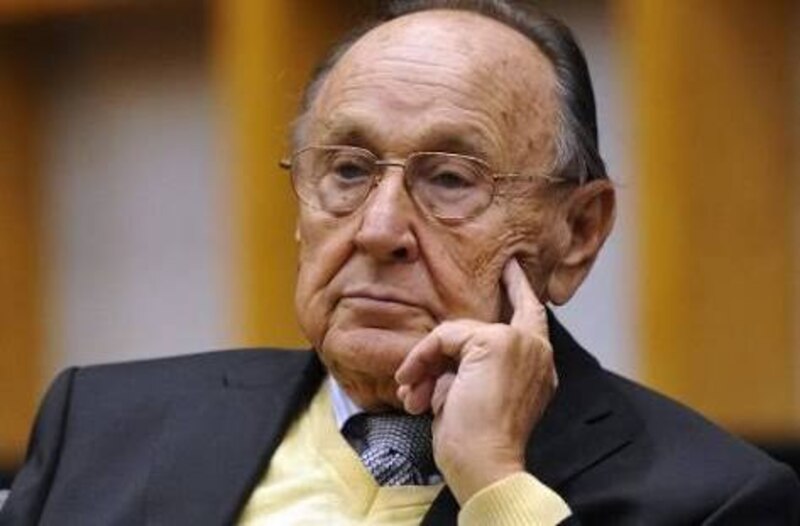 Emilio Botín, expresidente del Banco Santander