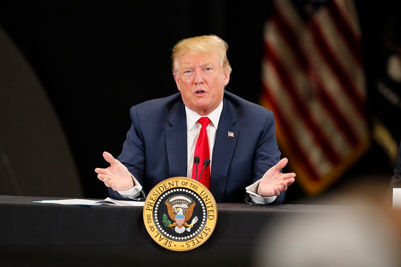 El presidente Trump pronuncia un discurso ante la ONU