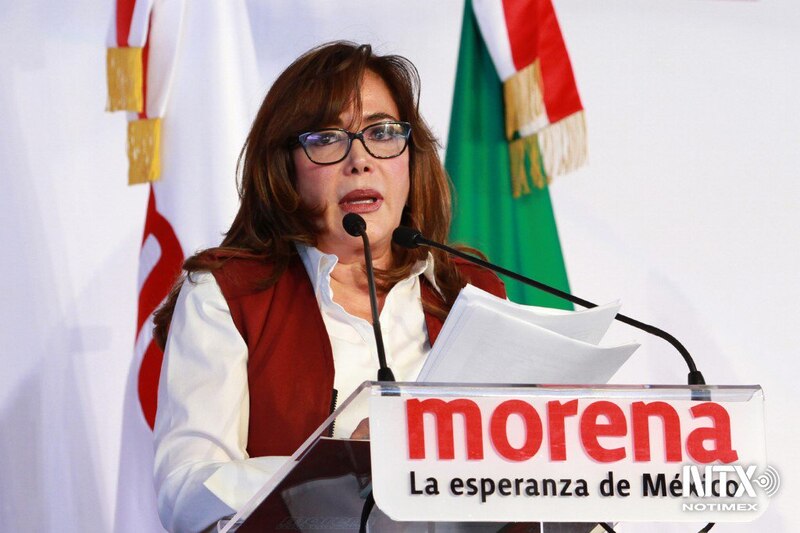 La Jefa de Gobierno, Claudia Sheinbaum, durante una conferencia de prensa.