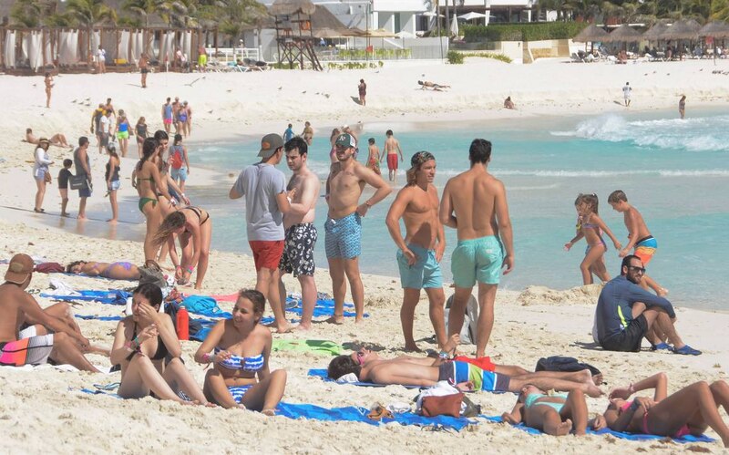 Playa en Cancún