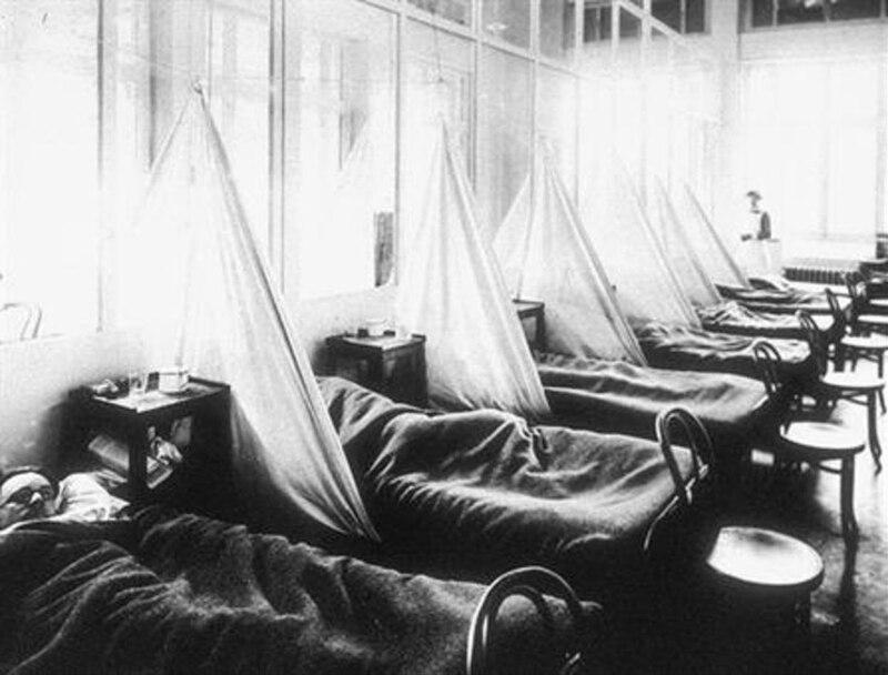 La epidemia de gripe de 1918
