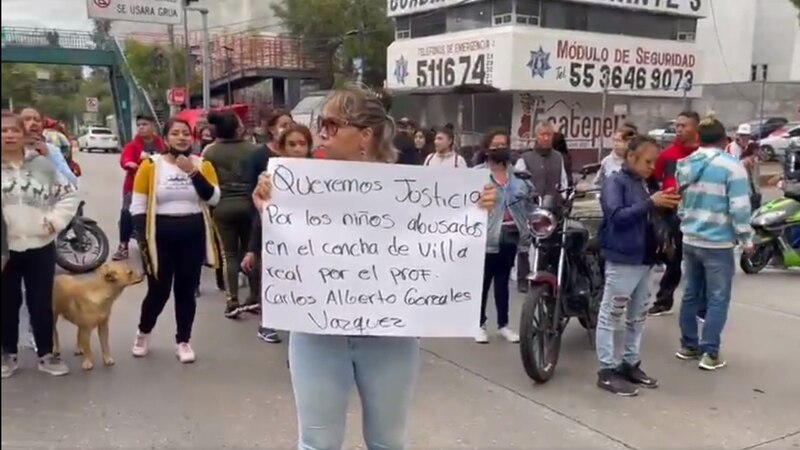 Protesta por abuso sexual a menores en Villareal