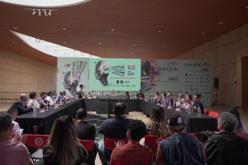 Conferencia de prensa del 26° Festival Internacional de Cine de Guanajuato