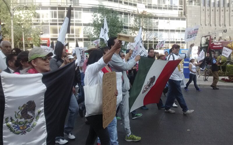 Marcha por la paz en México