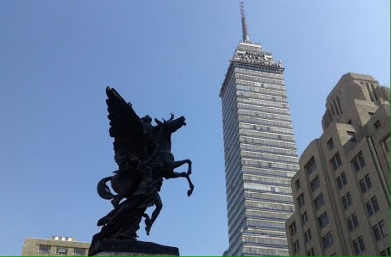 Monumento a la Independencia y Torre Latinoamericana