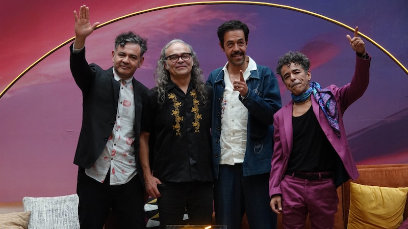 Café Tacvba, la banda mexicana de rock alternativo.