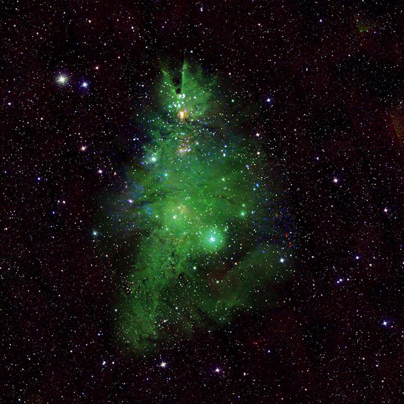 La Nebulosa del Árbol de Navidad