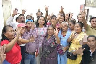 Beatriz Mojica destaca la necesidad de complementar los programas sociales con inversión en infraestructura en La Montaña, Guerrero