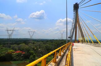 SICT avanza en modernización del puente Antonio Dovalí en Veracruz con cambio de tirantes y estructurales