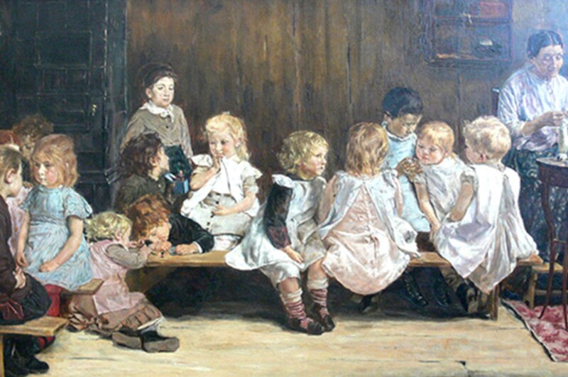 Niños en el aula