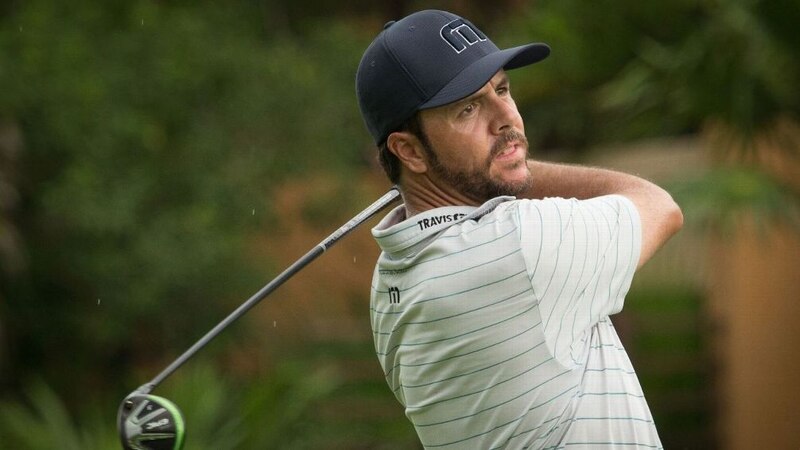 El golfista profesional Bubba Watson en acción durante un torneo