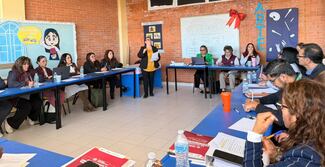 Delfina Gómez abre espacios de diálogo para acercar a estudiantes con el sector empresarial