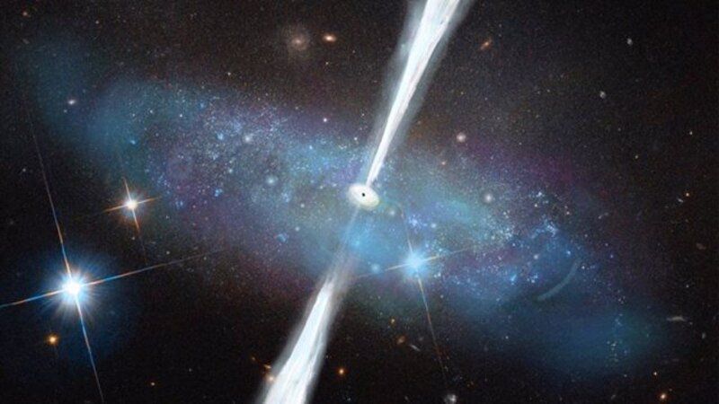 Agujero negro supermasivo en el centro de la galaxia M87