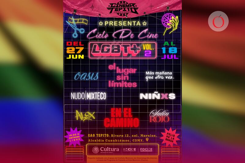 Cinema Tepito celebra la diversidad con un segundo ciclo de cine gratis en CDMX: conoce las fechas, películas y actividades para festejar este mes del PRIDE