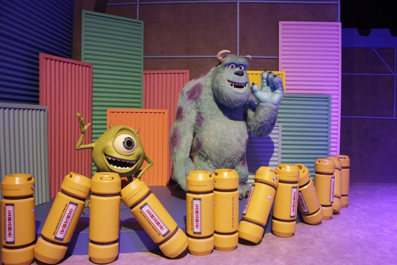 Mike Wazowski y Sulley en Monsters, Inc.