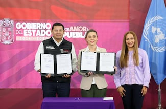 Puebla y ONU Mujeres firman  memorándum de entendimiento para protección de genero
