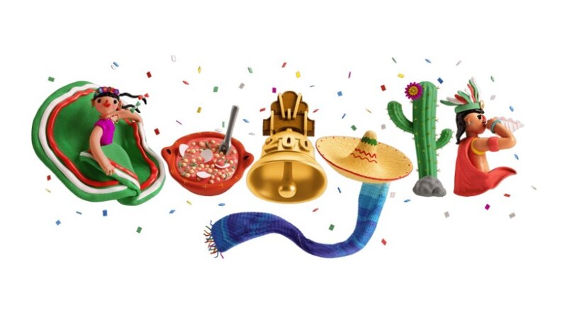 Google celebra el Día de la Independencia de México